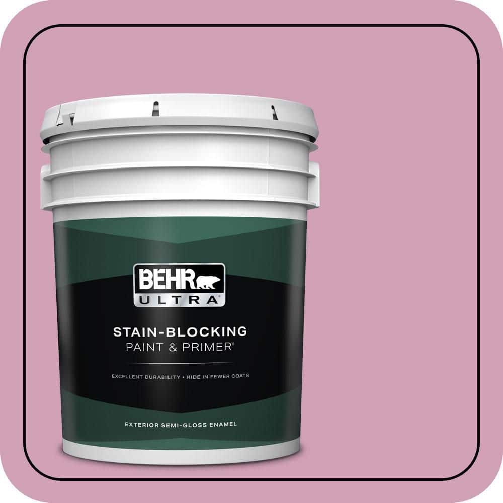 5 gal. #M130-4 Raspberry Smoothie Semi-Gloss Enamel Exterior Paint & Primer price history on PriceWatchPro