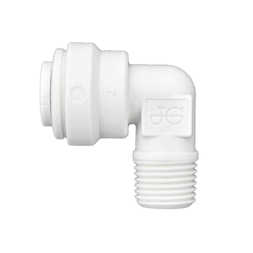 1/4 in. x 1/8 in. Push-to-Connect Fixed Elbow Fitting (10-Pack) price history on PriceWatchPro