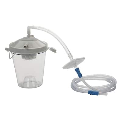 Universal Suction Machine Tubing and Filter Replacement Kit with Canister