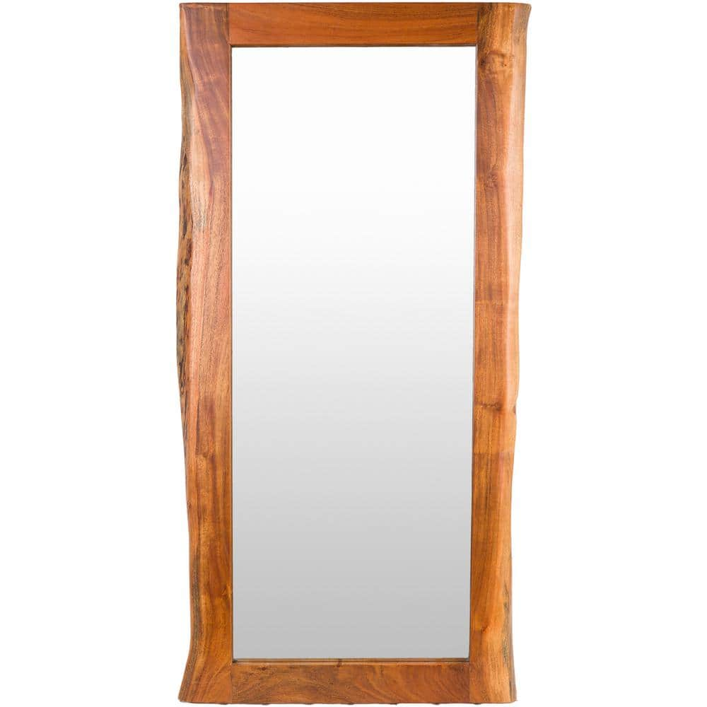 Livabliss Yuna 48 in. H x 24 in. W Bron Framed Decorative Mirror