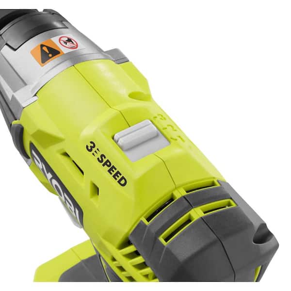 Impact Wrench Ryobi P261 18-Volt ONE 4ah Battery *NEW* Li-Ion 3-Speed 1/2 in 