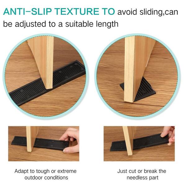 thumbnail image 2 of Wedges For Levelling OwnMy 60 Pieces Plastic Shims For Furniture Leveling - Composite Wedges For Table, Door, Window, Toilet - Furniture Pads And Levelers Adjustable Feet For Furniture 2 of 9