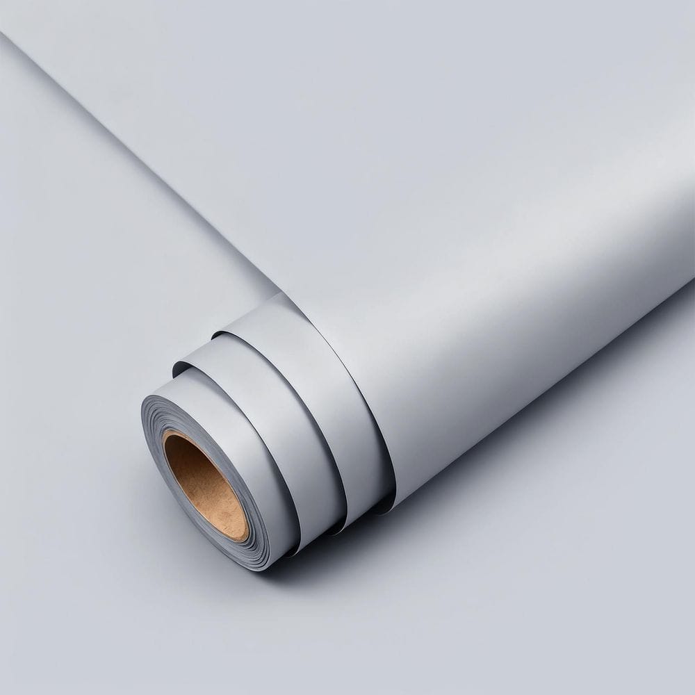 2-Roll Classic Gray Peel & Stick Wallpaper Roll, Aluminum foil-Backing Cabinet Sticker(15. 75in. x 118in. ) price history on PriceWatchPro