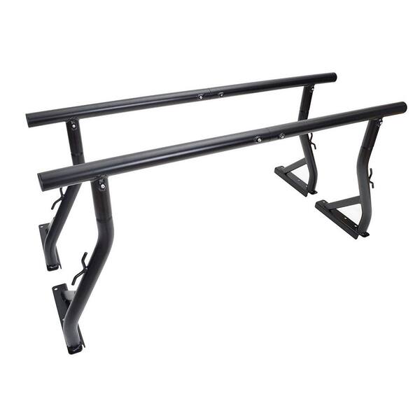 thumbnail interactive-video image 1 of AA Products Universal Pickup Truck Ladder Rack - 2 Bar Set, 800lb Capacity - For Utility, Construction 1 of 6