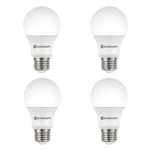60-Watt Equivalent A19 Dimmable Energy Star LED Light Bulb Soft White (4-Pack)