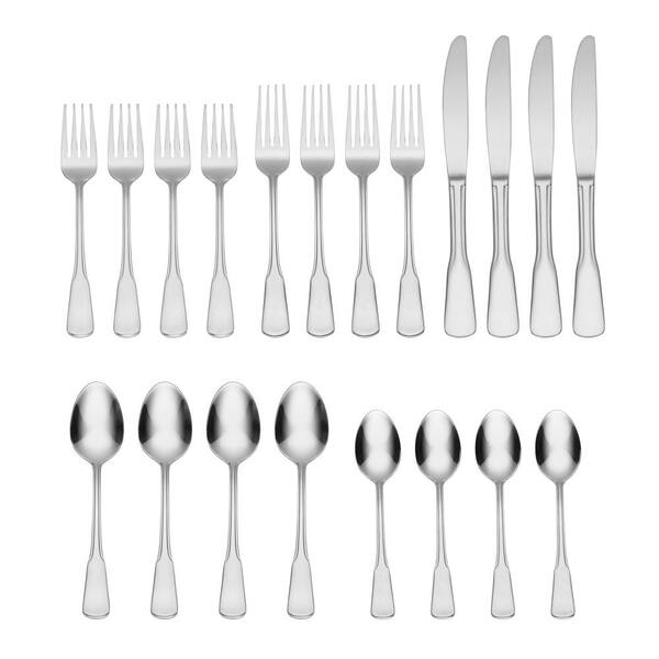 thumbnail image 2 of Oneida Minute Man / Colonial Boston Stainless Steel Flatware – Satin Handle, Glossy Bowl – Your Choice Of Piece 2 of 4