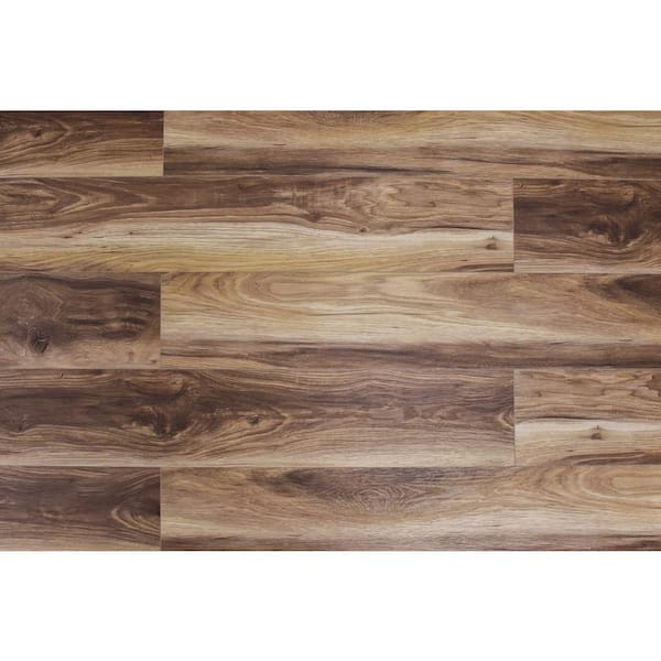 Veritas Enriched Cedar 20 MIL x 7 in. W x 60 in. L Click Lock Waterproof Vinyl Plank Flooring (18.06 sq. ft.)