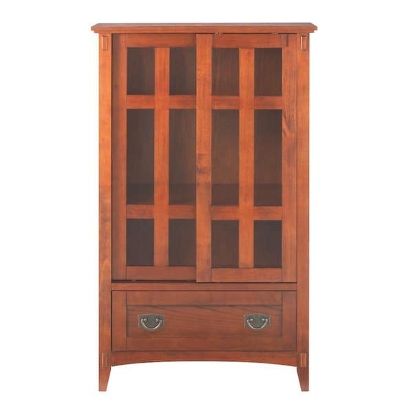 Home Decorators Collection Artisan Medium Oak Storage Cabinet