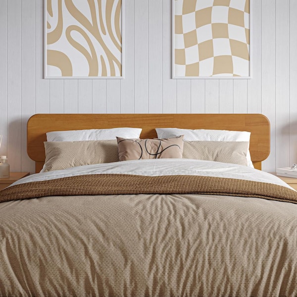 AFI Florence Light Toffee Natural Bronze Solid Wood Frame Full Low