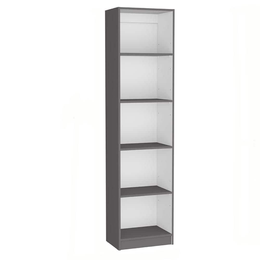42.40 in. W x 11.70 in. D x 71.10 in. H White Particle Board Freestanding Linen Cabinet with 10 Shelves in Gray / White price history on PriceWatchPro