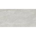 Pavia Gray 12 in. x 24 in. Polished Porcelain Floor and Wall Tile ( 16 sq. ft./Case )