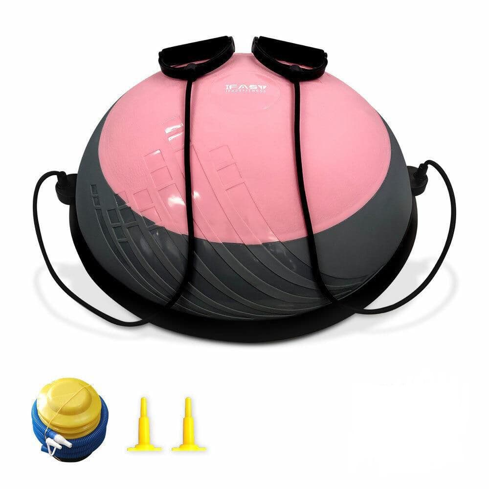 23 in. Half Ball Balance Ball Balance Trainer with Foot Pump, Resistant Band, Anti Burst Design, Anti-Slip Surface price history on PriceWatchPro