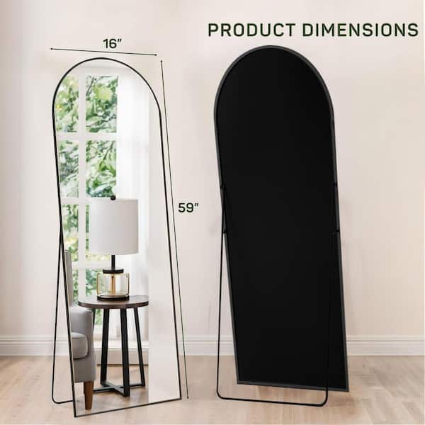 WONDER COMFORT 16 in. W x 59 in. H Aluminum Alloy Frame Arched