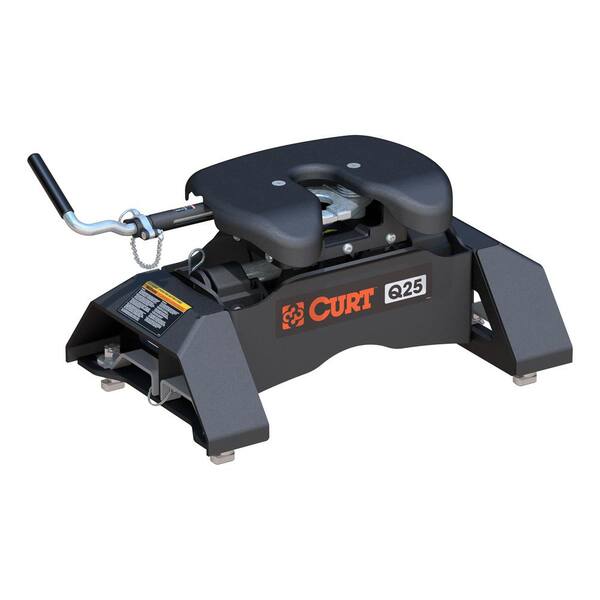 CURT Q25 5th Wheel Hitch, Select Silverado, Sierra 2500, 3500 HD, 8' Bed Puck System