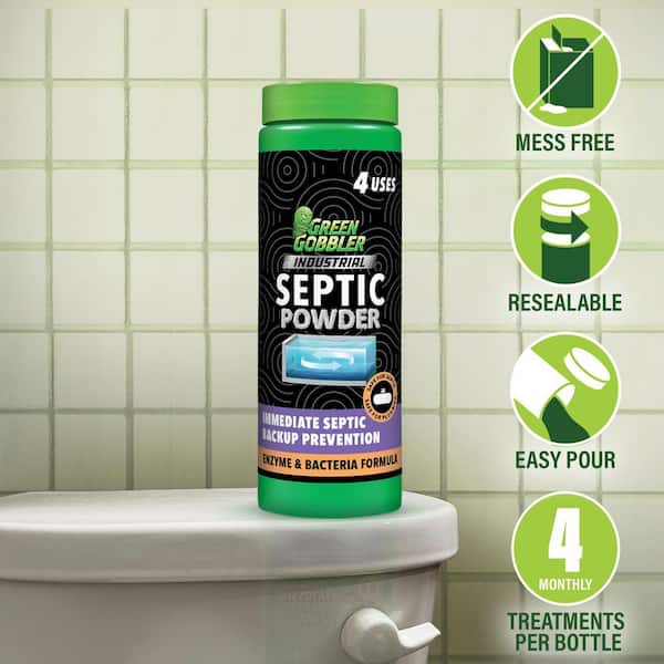 Green Gobbler 27 oz. Industrial Septic Powder Drain Cleaner G8045
