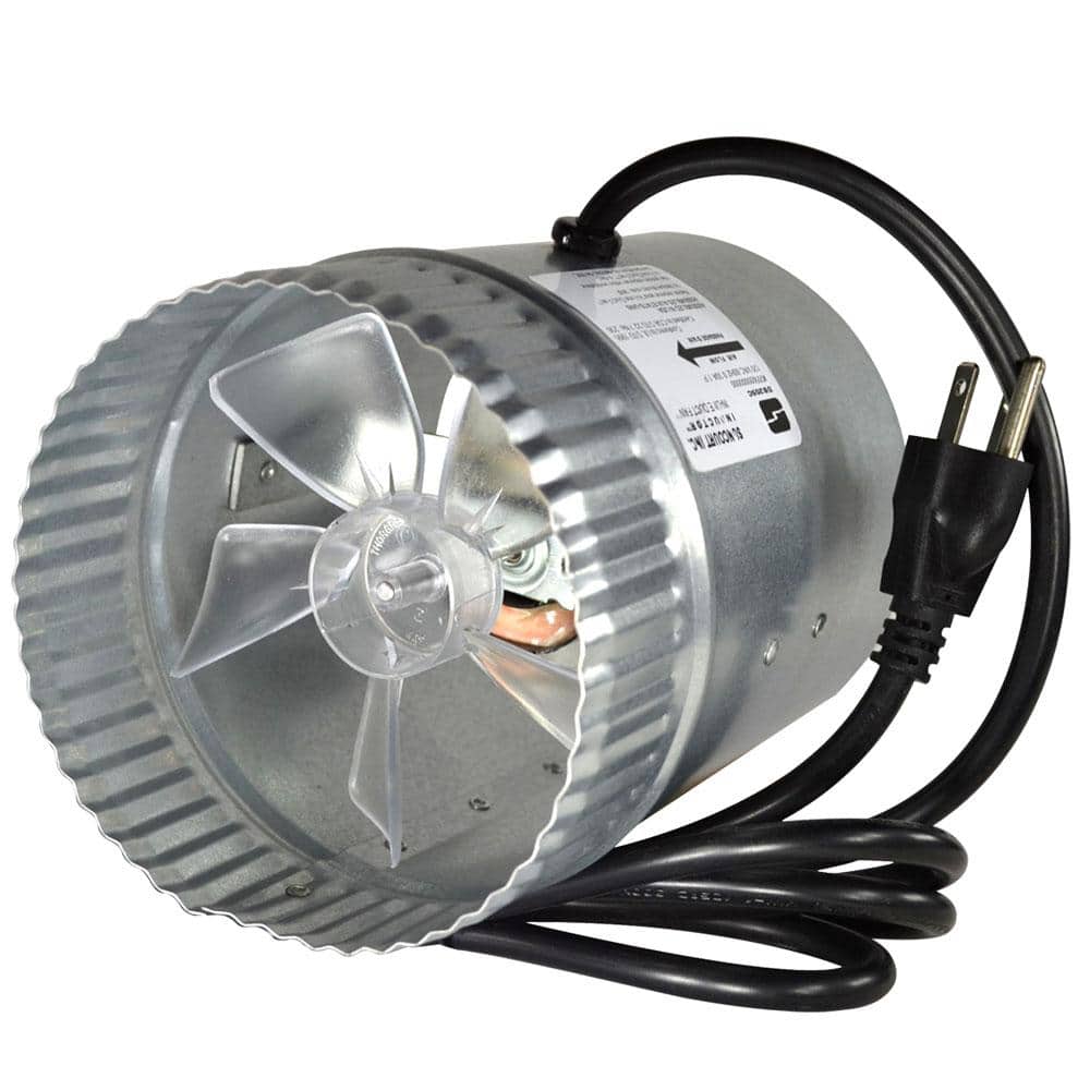 Inductor 5 in. Corded In-Line Duct Fan DB205C - Home Depot
