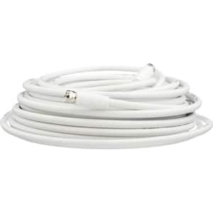 50 ft. RG6 Coaxial Cable in White