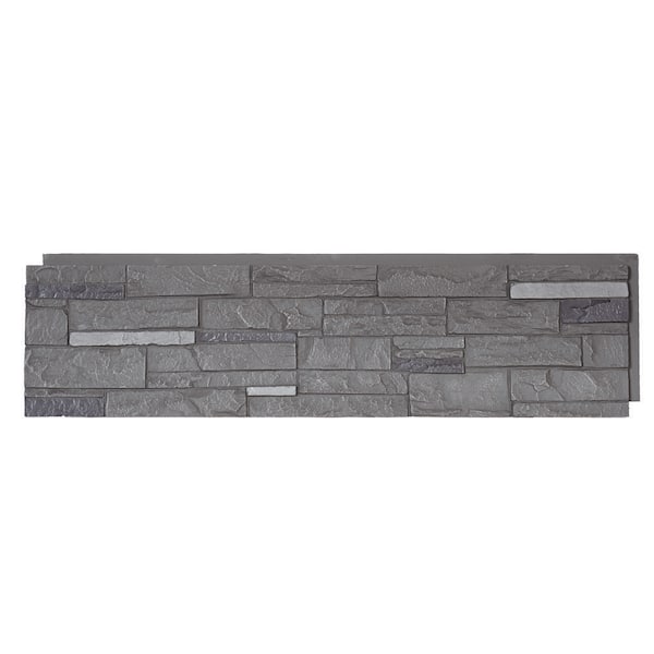 Unbranded Polyurethane Faux Ledgestone Panels -Volcano Ash