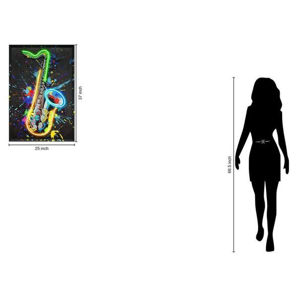 アート・デザイン・音楽 UNITS by Seth Lower published by MACK Classy Art 1-Piece Framed Mixed Media Music Wall Art 37 in. x 25