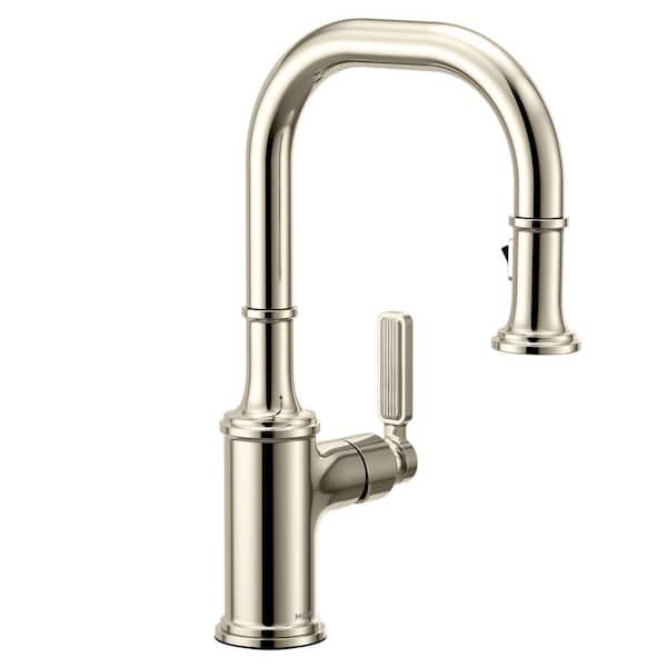 Smyth 1-Handle Bar Faucet in Polished Nickel