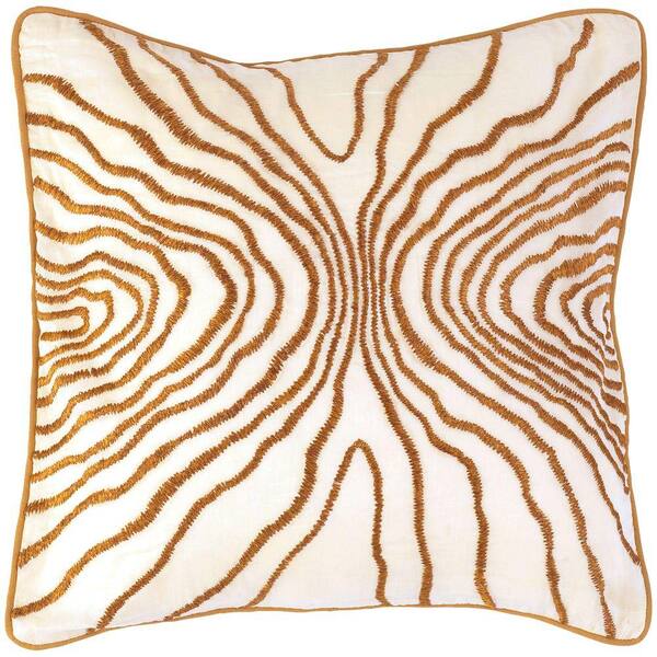 Artistic Weavers StitchedB 18 in. x 18 in. Decorative Down Pillow-DISCONTINUED
