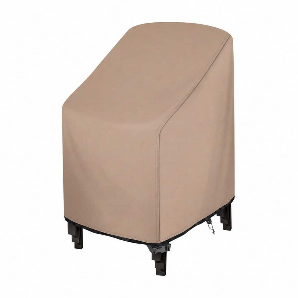 26W x 34D x 45H inches Waterproof Brown Outdoor Patio Chair Cover for Stackable Chairs with Air Vent and Secure Clips price history on PriceWatchPro