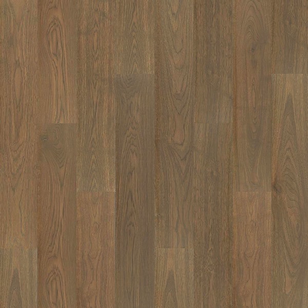 Fusion Timbercove Pecan 10 mm T x 7.48 in. W x 47.24 in. L Waterproof Hybrid Resilient Flooring (27 sq. ft./Case)