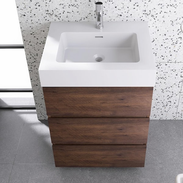 Johnny&#39;s - 【24_sano18】 JimsMaison 24 in. W x 18 in. D x 37 in. H Single Sink