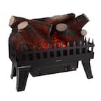 19 in. Ventless Electric Log Fireplace Insert