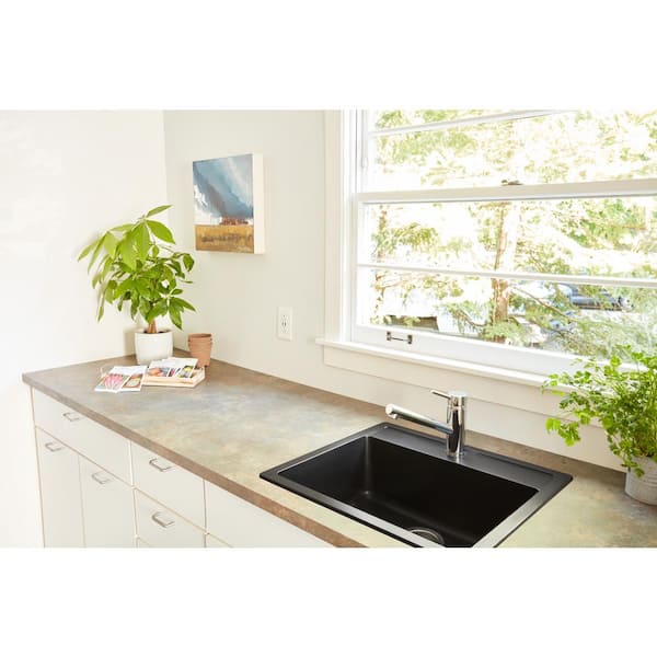 5 ft. x 12 ft. Laminate Sheet in Patine Bronze with Monolith Finish
