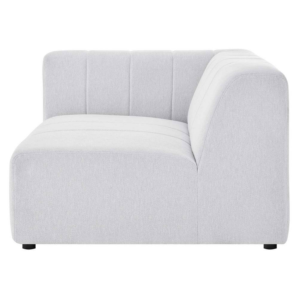 Bartlett Ivory Soft Fabric Modular Left-Arm Lounge Chair