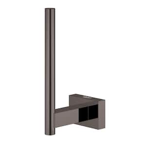 Essentials Cube Wall Mount Toilet Paper Holder in Hard Graphite