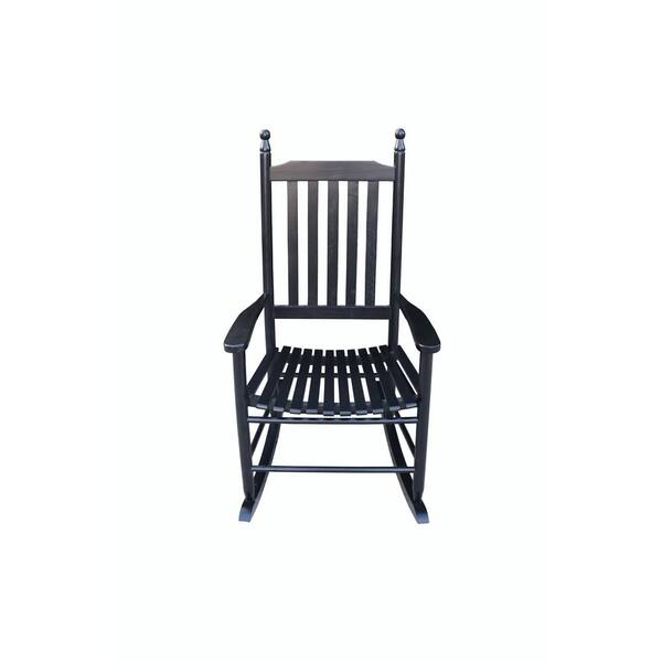 Home depot rocking chairs black hot sale