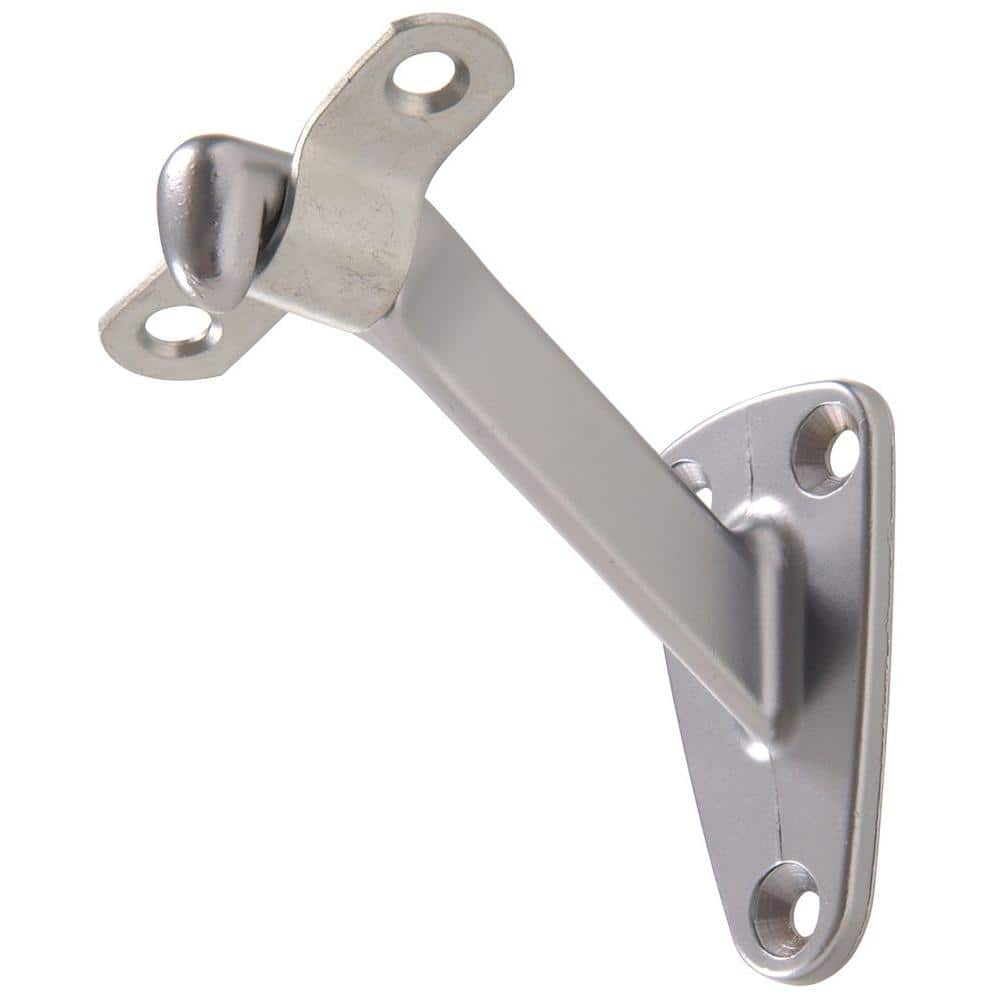 Satin Chrome Heavy Duty Handrail Bracket (5-Pack) price history on PriceWatchPro