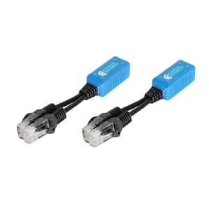 RJ45 Ethernet Cable Combiner Splitter Kit (2-Pair)