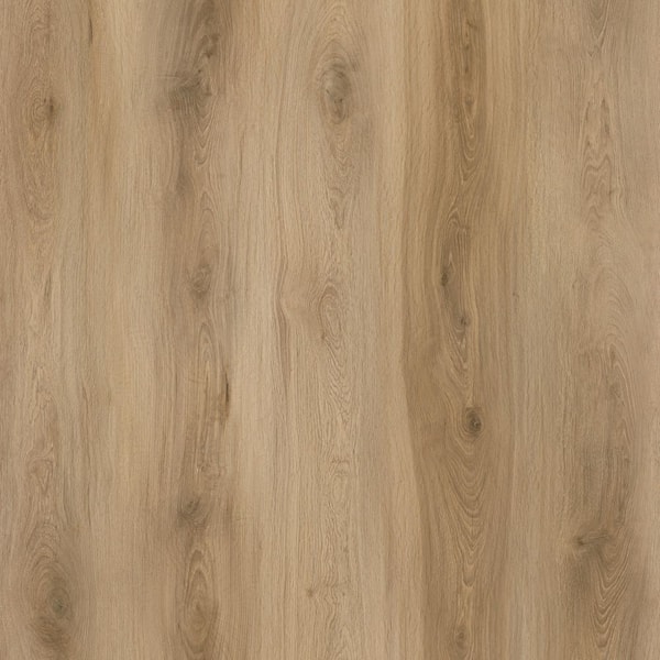 Dekorman Perfection Makow Oak 20 MIL x 7.13" W x 49 in. L Click Lock U-Groove Waterproof Luxury Vinyl Plank (19.4 sq. ft. /box)