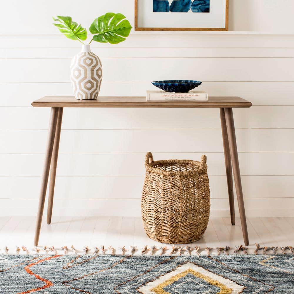 Marshal 47.3 in. Brown Wood Console Table