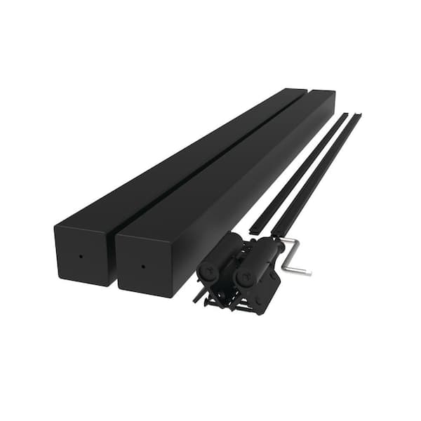 RDI Avalon 42 in. Aluminum Gate Kit in Satin Black