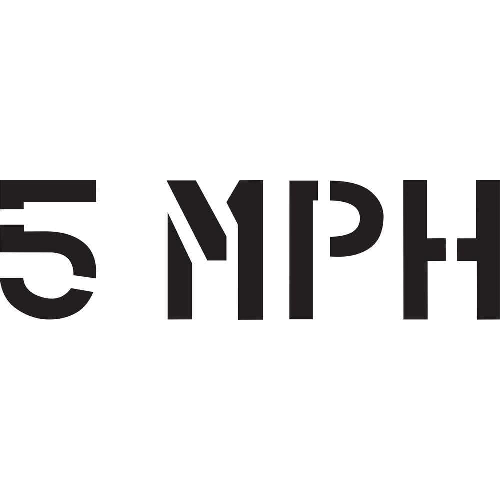 24 in. 5 MPH Stencil price history on PriceWatchPro