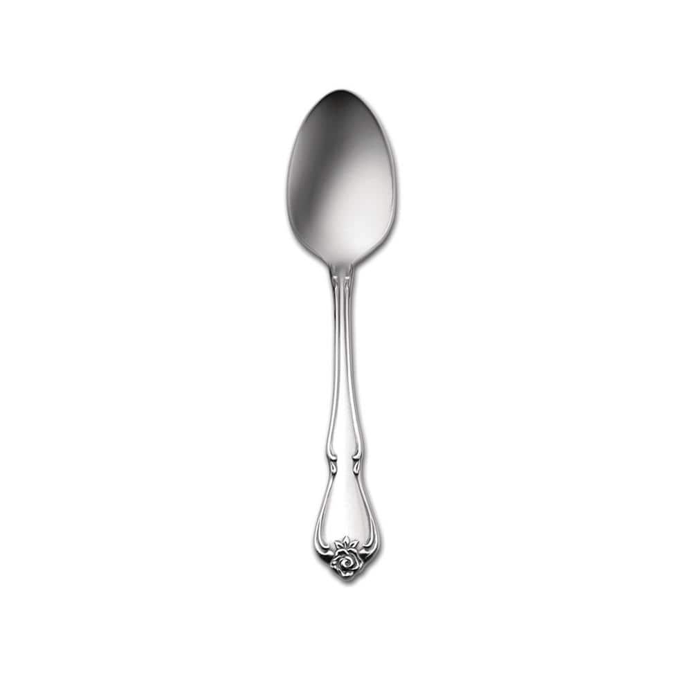 Qinntono Flower Spoon Set Stainless Steel Teaspoons Reusable