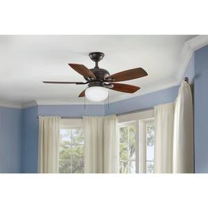 Embry Hills 42 in. Indoor Oil Rubbed Bronze Ceiling Fan with Light Kit