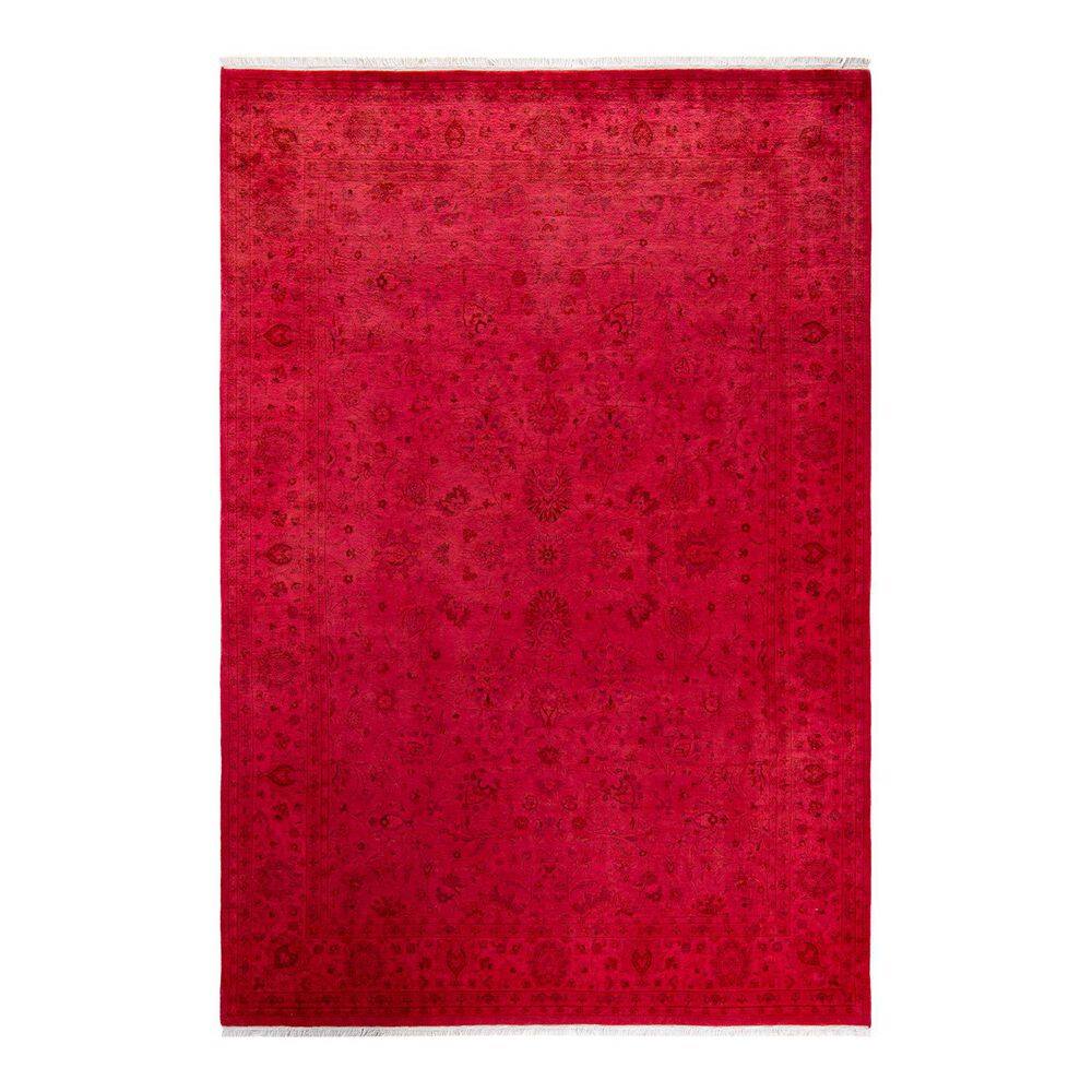 Overdyed Pink 6 ft. x 9 ft. Solid Wool Indoor Area Rug price history on PriceWatchPro
