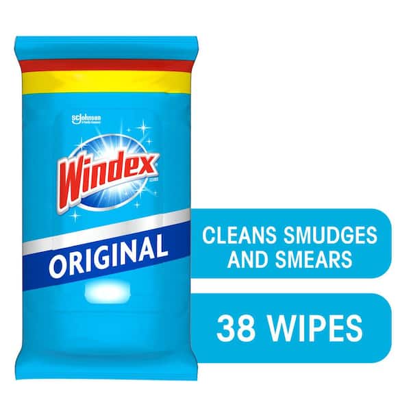 Windex 38-Count Glass and Surface Disinfecting Wipes