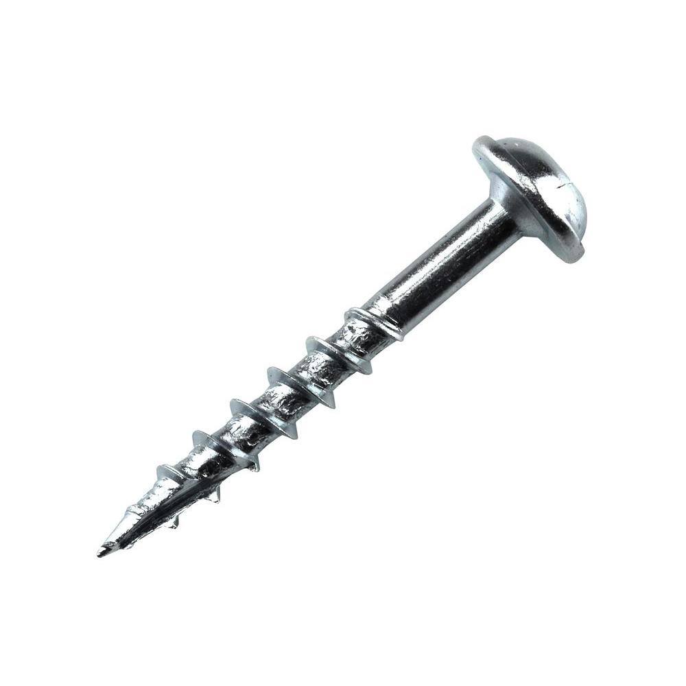 40-Pack The Hillman Group 45638 8 x 1-Inch Pocket Hole Screw 