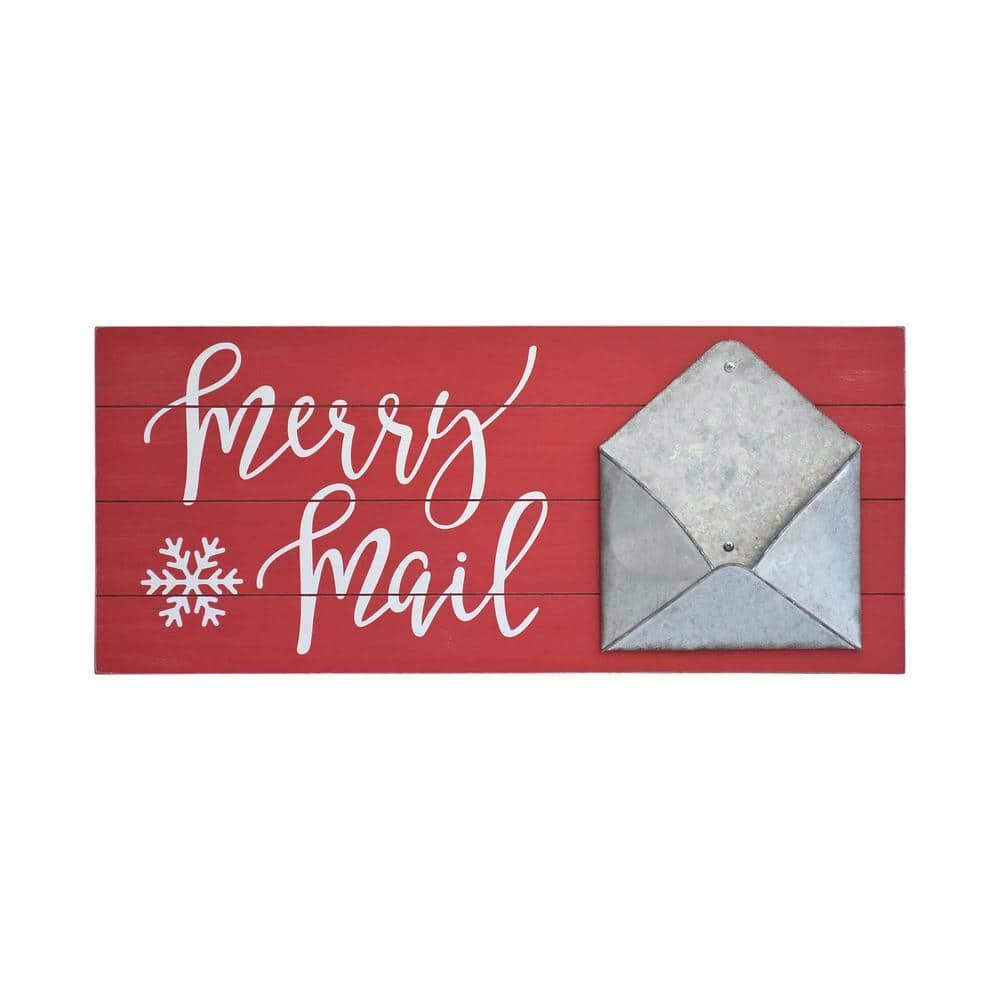 12/10: 6ft Merry Mail Christmas Card Display — Welcome