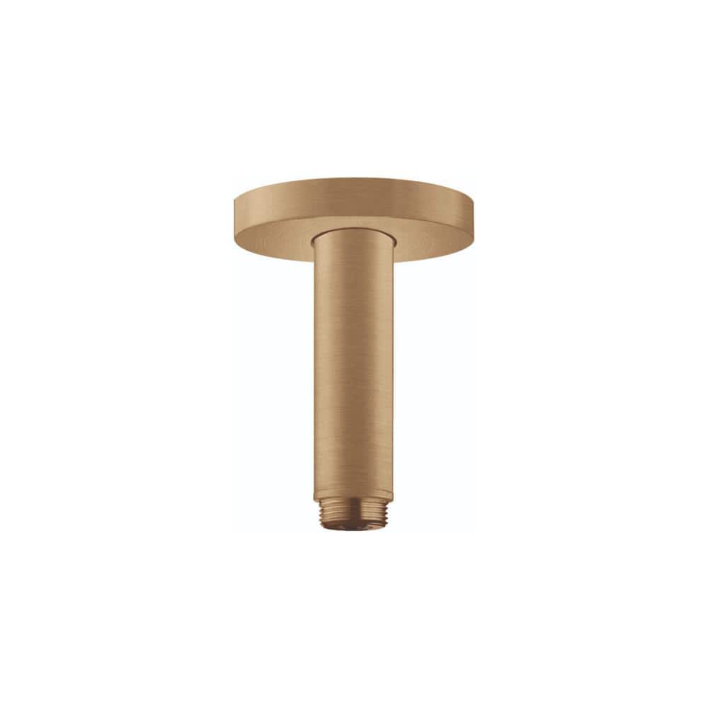Brushed Bronze Ceiling Mount Shower Arm Extension