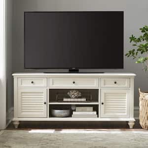 Hamilton 59 in. Off-White 3-Drawer TV Stand