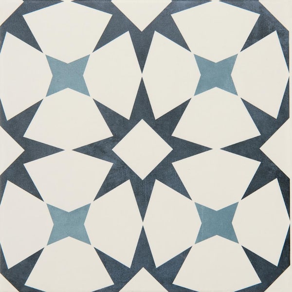 Daltile Memoir Cosmo Blue 12 in. x 12 in. Glazed Ceramic Floor and Wall Tile (787.2 sq.ft./pallet)