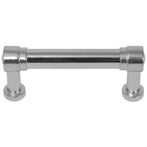 Precision 3 in. Center-to-Center Polished Nickel Bar Pull Cabinet Pull