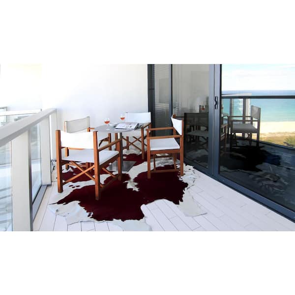 Josephine Multi-Colored 5 ft. x 7 ft. Specialty Cowhide Area Rug